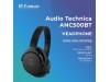 Audio-Technica ATH-ANC500BT QuietPoint Wireless Over-Ear Noise-Canceling Headphones